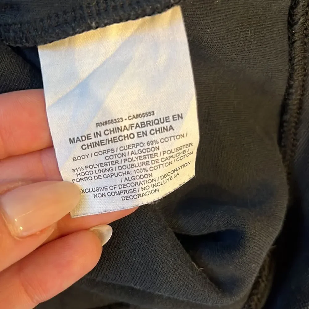 Nike Black Zip-up Hoodie
